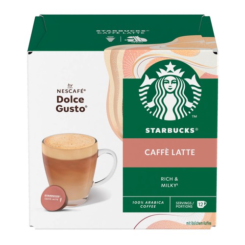 Starbucks caffe latte - starbucks, by