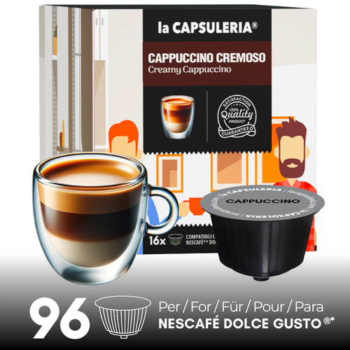 Cappuccino kapseln - cappuccino, 96